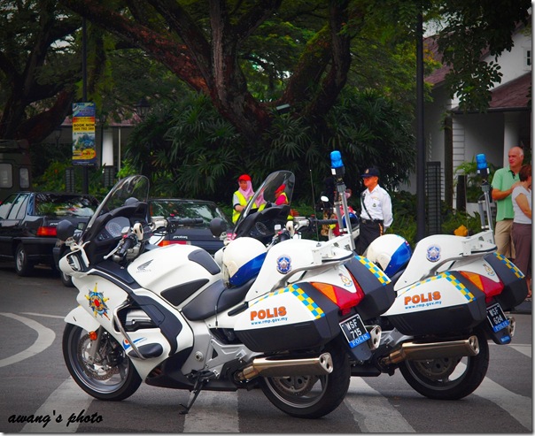 malaysia police motorcycle